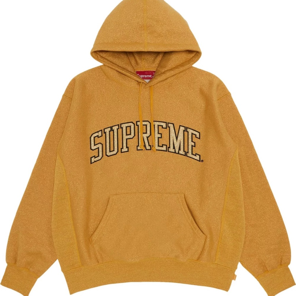 Medium Supreme Arc Glitter Hoodie